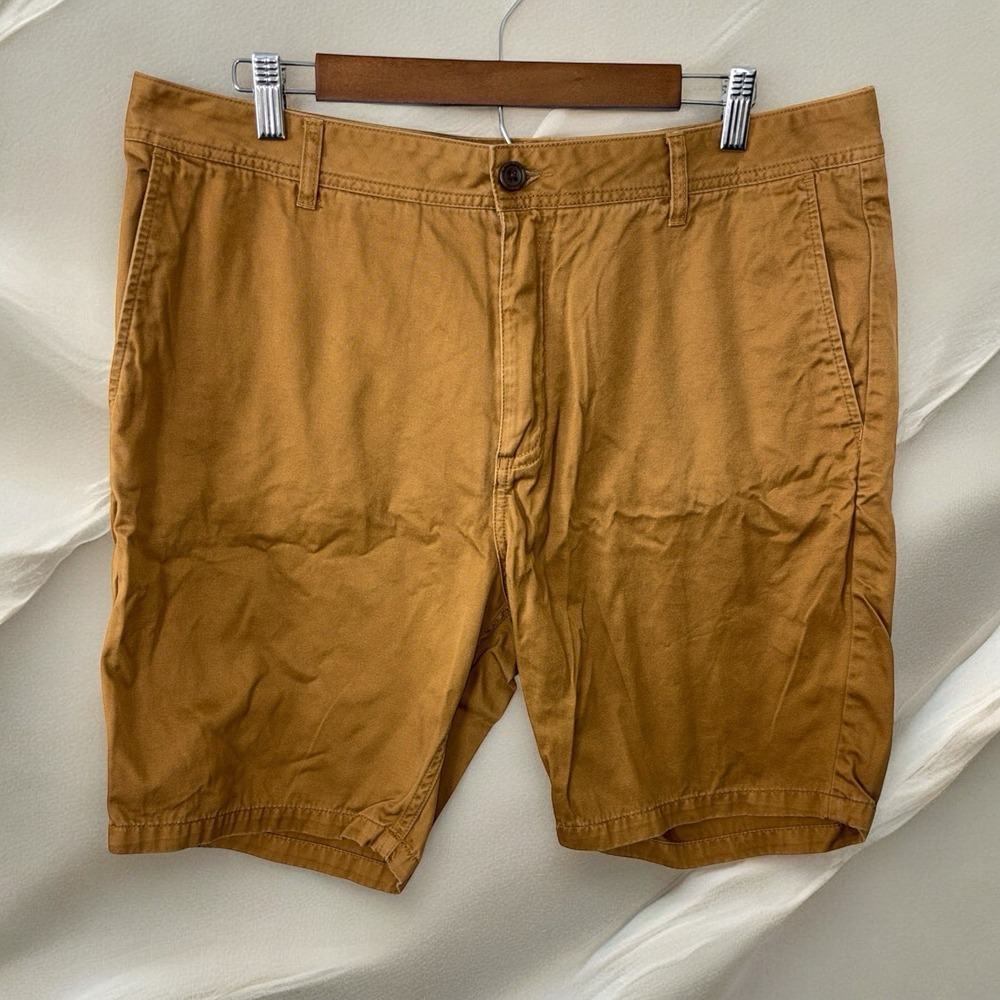 Katin Surf Co.  Chino Shorts‎ Men's Size 38 Brown Cotton Pockets Beach Outdoor